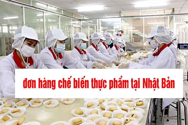 xuất khẩu lao động nhật bản chế biến thực phẩm