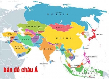 Nhật Bản nằm ở khu vực nào của Châu Á?