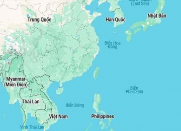 Diện tích Việt Nam so với Hàn Quốc