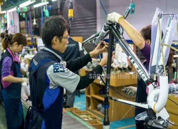 Tuyển 02 lao động sản xuất linh kiện xe đạp tại Đài Loan