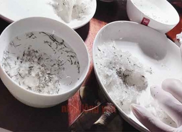 Nhặt lông yến không sạch có sao không?